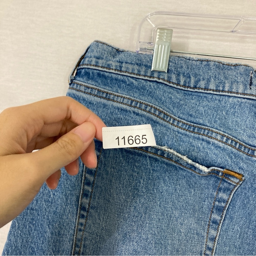 Abercrombie & Fitch The Dad High Rise Curve Love Jeans size 16 Short - Picture 9 of 10